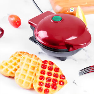 mini waflera eléctrica antiadherente