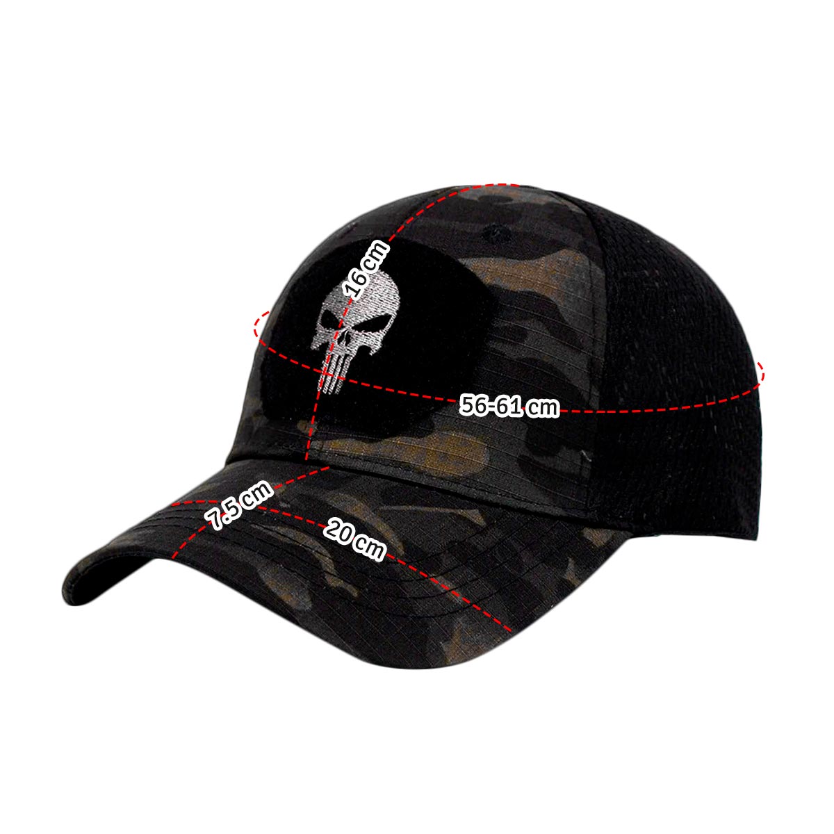 gorra calavera ajustable cachucha gtc01 gorra calavera ajustable cachucha gtc01